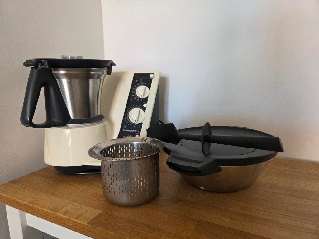 Thermomix TM21 voorwerk, Elektronische apparatuur, Keukenmixers, Ophalen, Gebruikt, 1 tot 2 liter, 3 snelheden of meer
