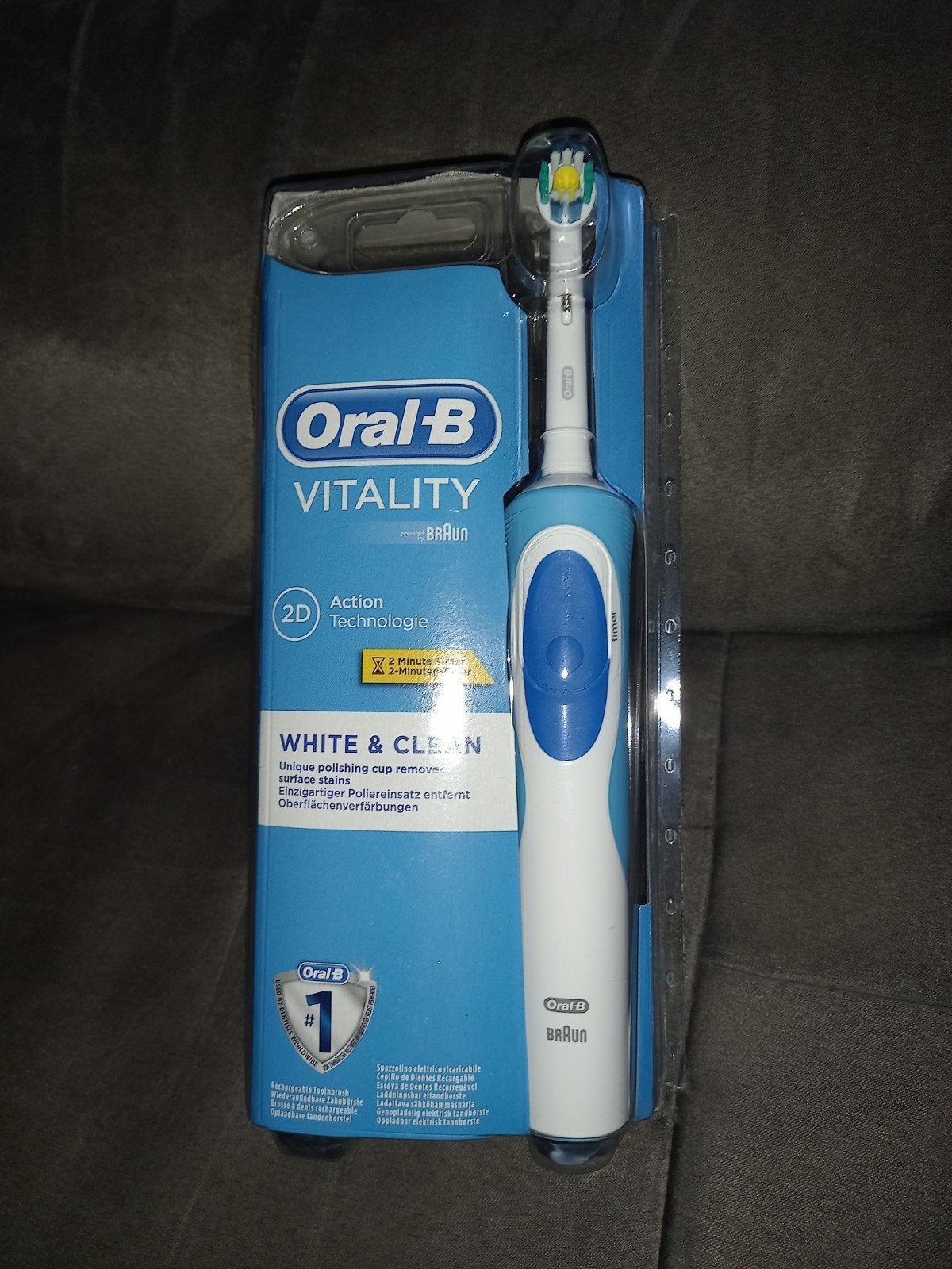 Brosse à dents électrique oral b vitality neuf, Bijoux, Sacs & Beauté, Beauté | Soins de la bouche, Enlèvement ou Envoi, Brosse à dents