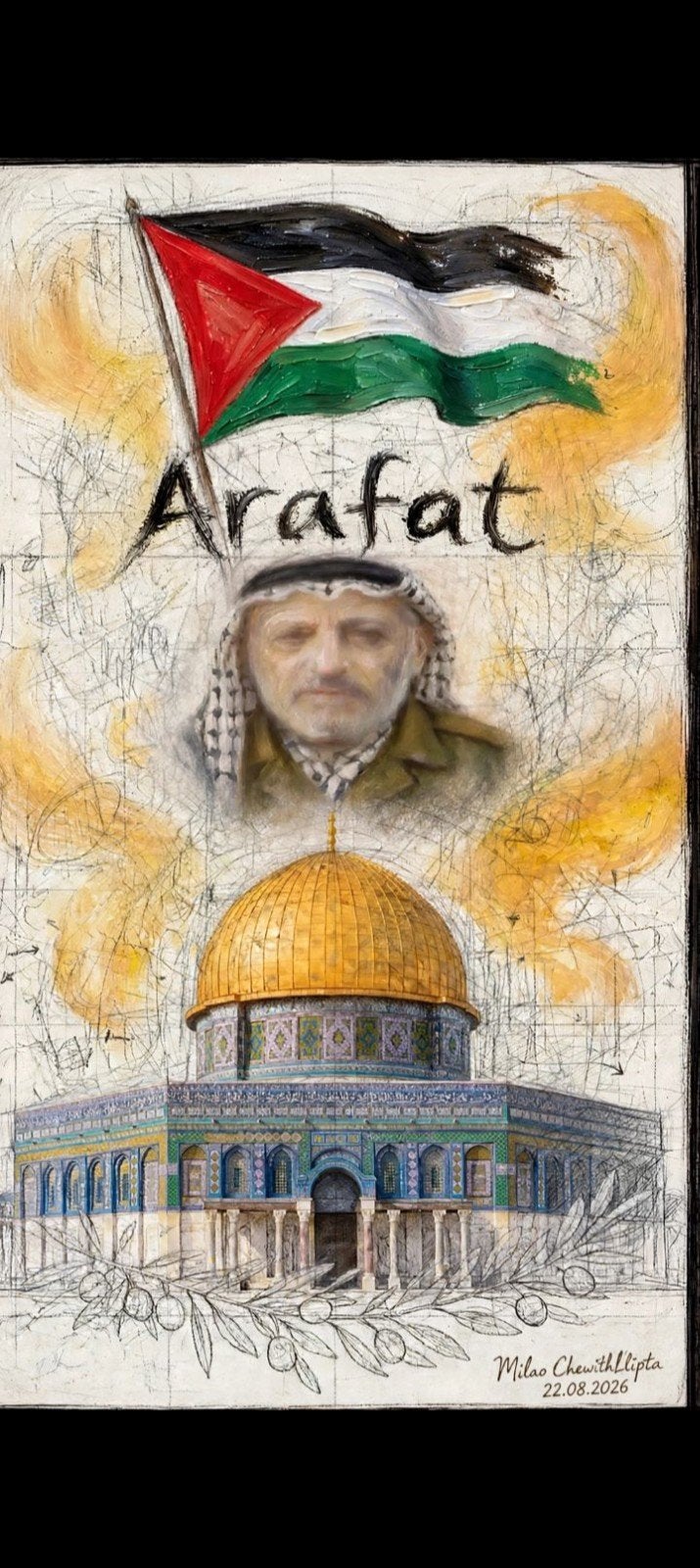 Palestina by Palestinian spirit and Milao Chewithllipta Artp, Ophalen of Verzenden, Nieuw
