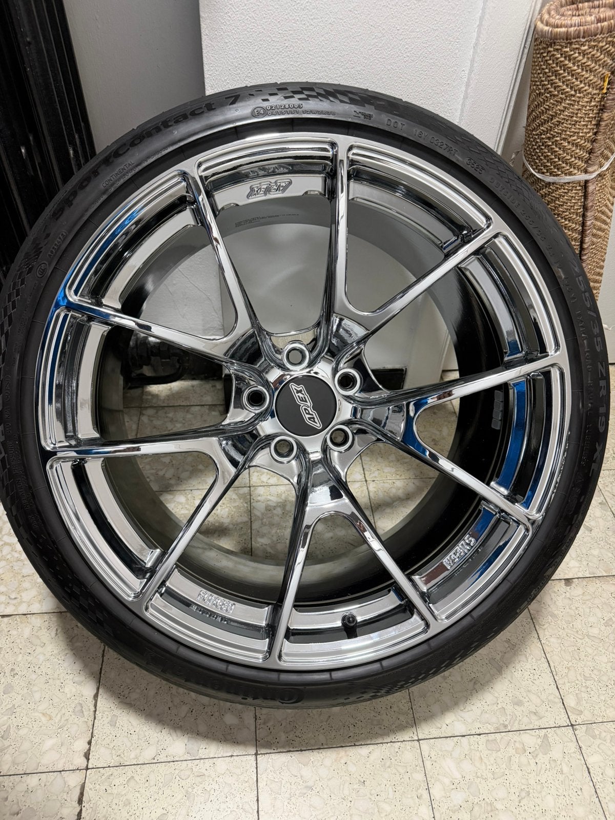 Jante Apex 19 pouce CHROME, Autos : Pièces & Accessoires, Enlèvement ou Envoi, 19 pouces
