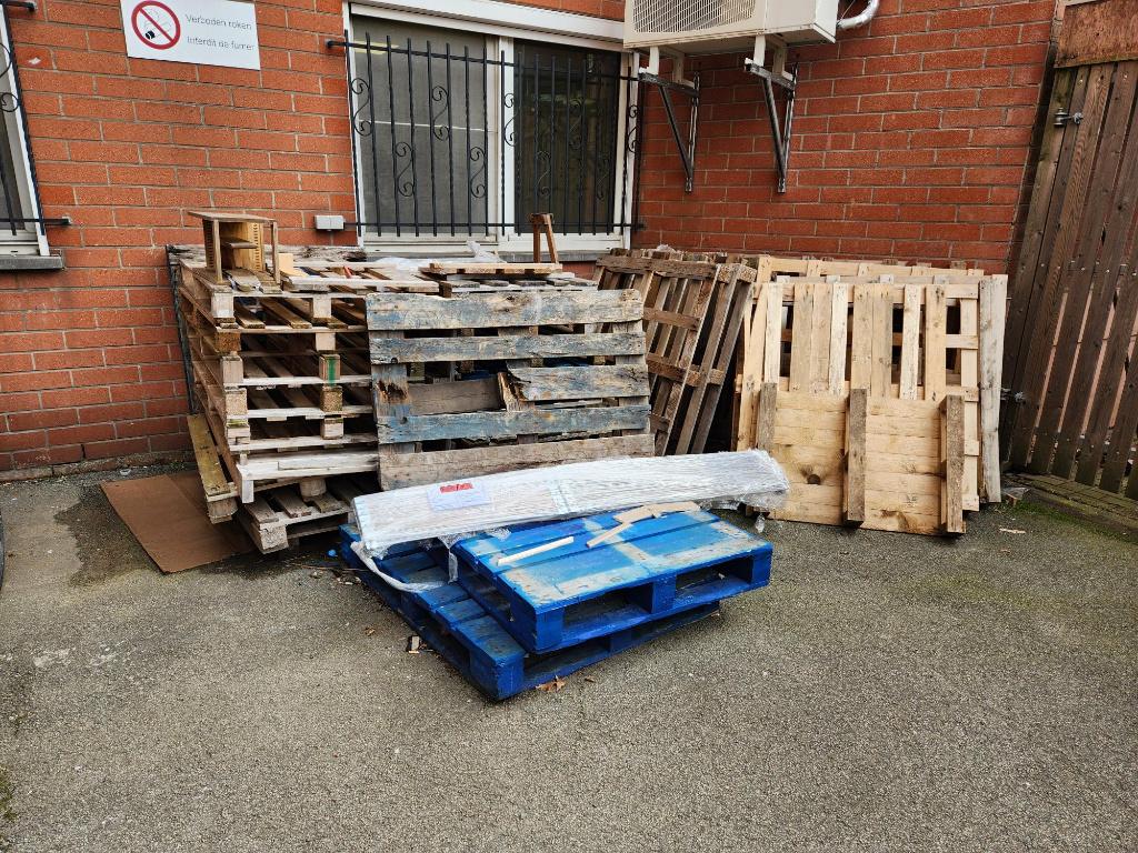 palettes a donner, Ophalen, Gebruikt, Minder dan 25 mm, Overige typen