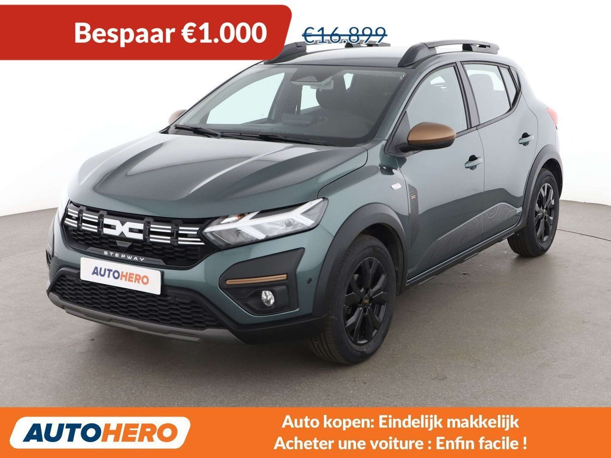 Dacia Sandero 1.0 TCe Stepway Extreme (bj 2025), Auto's, Dacia, Te koop, Sandero Stepway, ABS, Airbags, Airconditioning, Android Auto