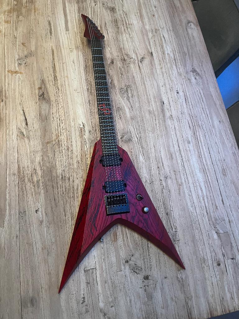 Solar Guitars V1.6 Canibalismo, Ophalen of Verzenden, Gebruikt, Solid body, Overige merken