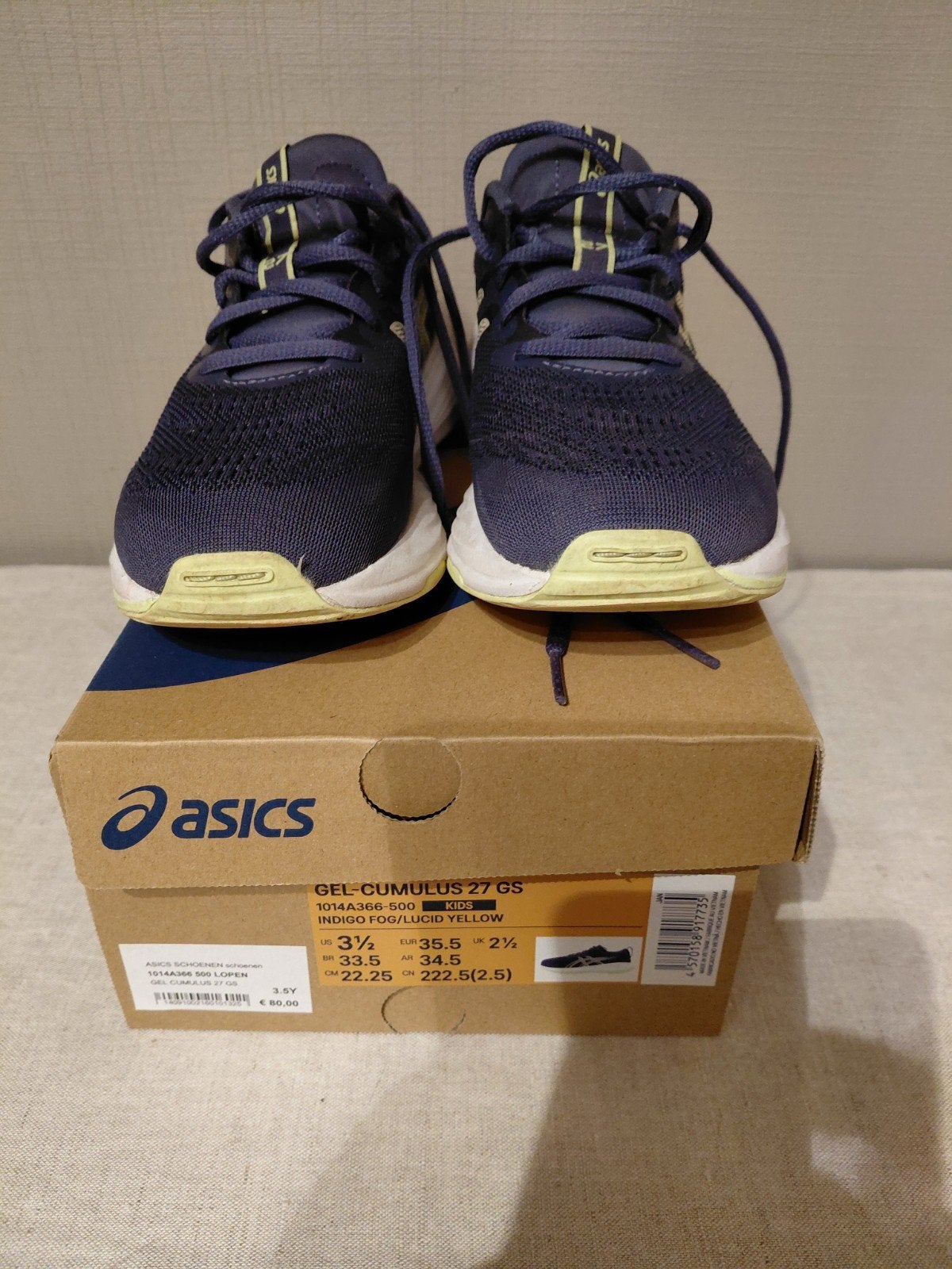Hardloopschoenen 35,5 Asics, Enlèvement