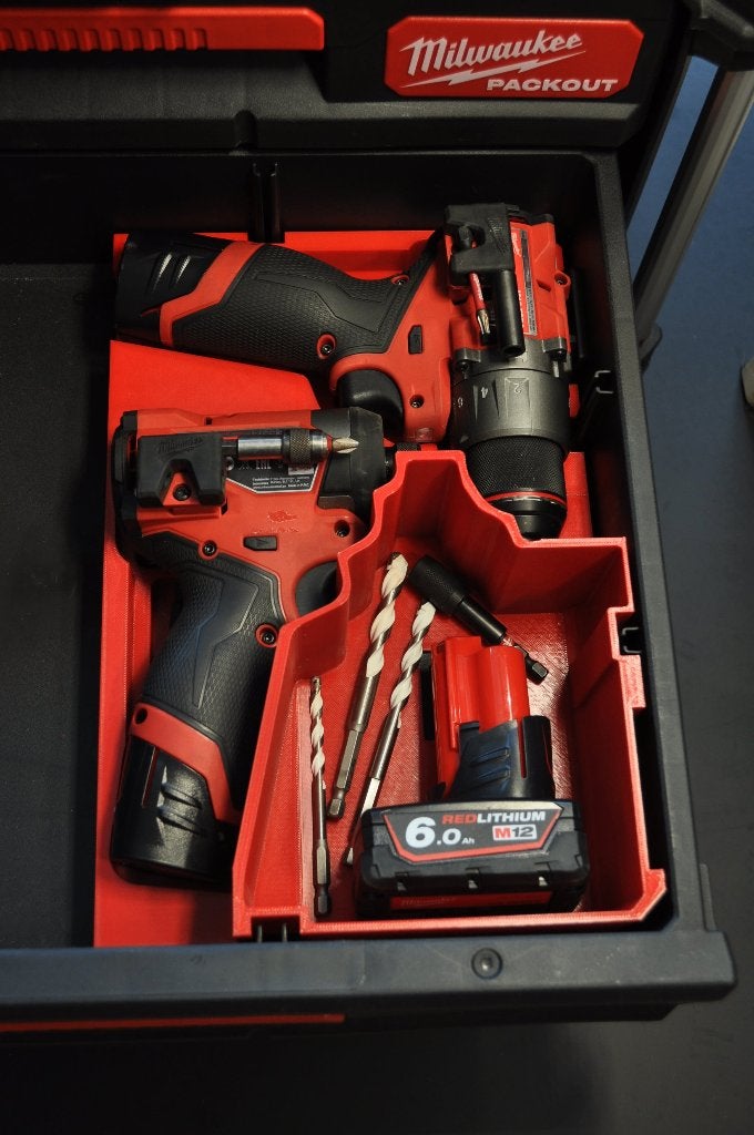 Milwaukee Packout Insert voor M12 FUEL GEN 3 Combi-set, Ophalen of Verzenden, Nieuw