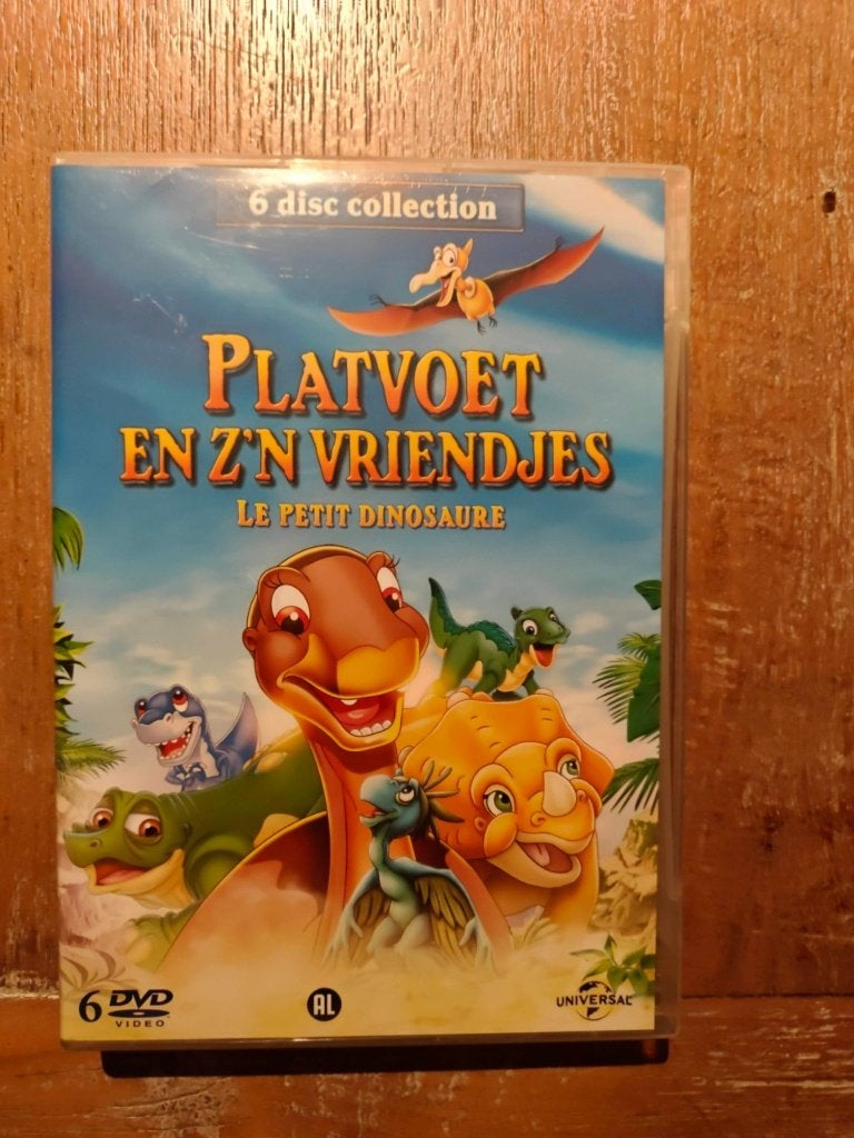 Platvoet en z'n vriendjes - 6 DVD-box, Cd's en Dvd's, Tekenfilm, Nederlands, Ophalen of Verzenden, Zo goed als nieuw