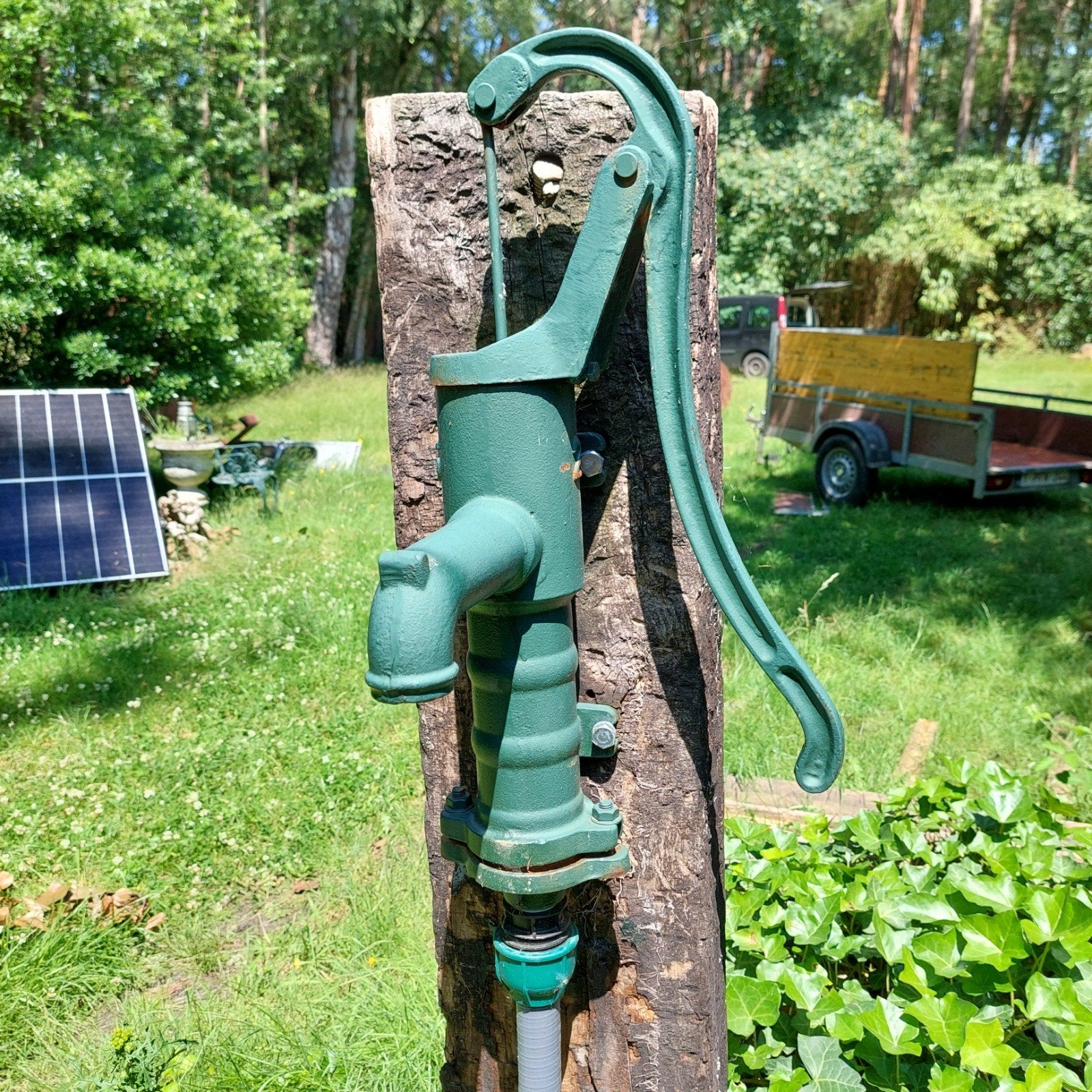 Pompe à eau en fonte, Enlèvement