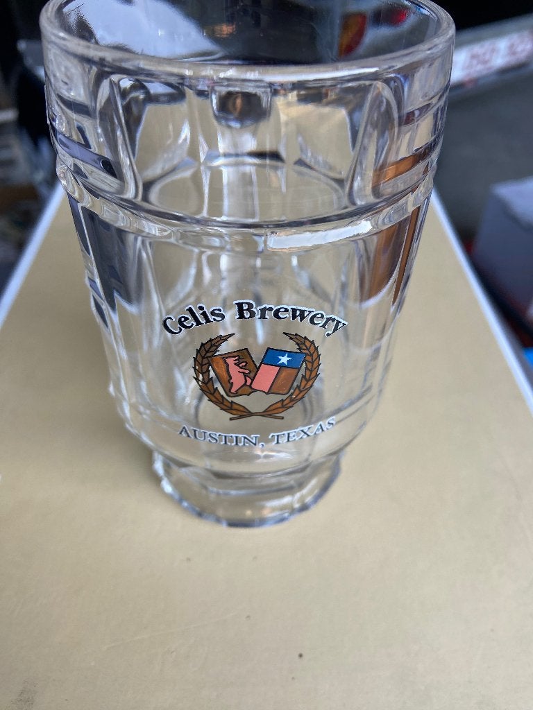 Vintage Bierglas Celis Brewery, Verzamelen, Biermerken, Ophalen, Nieuw, Glas of Glazen