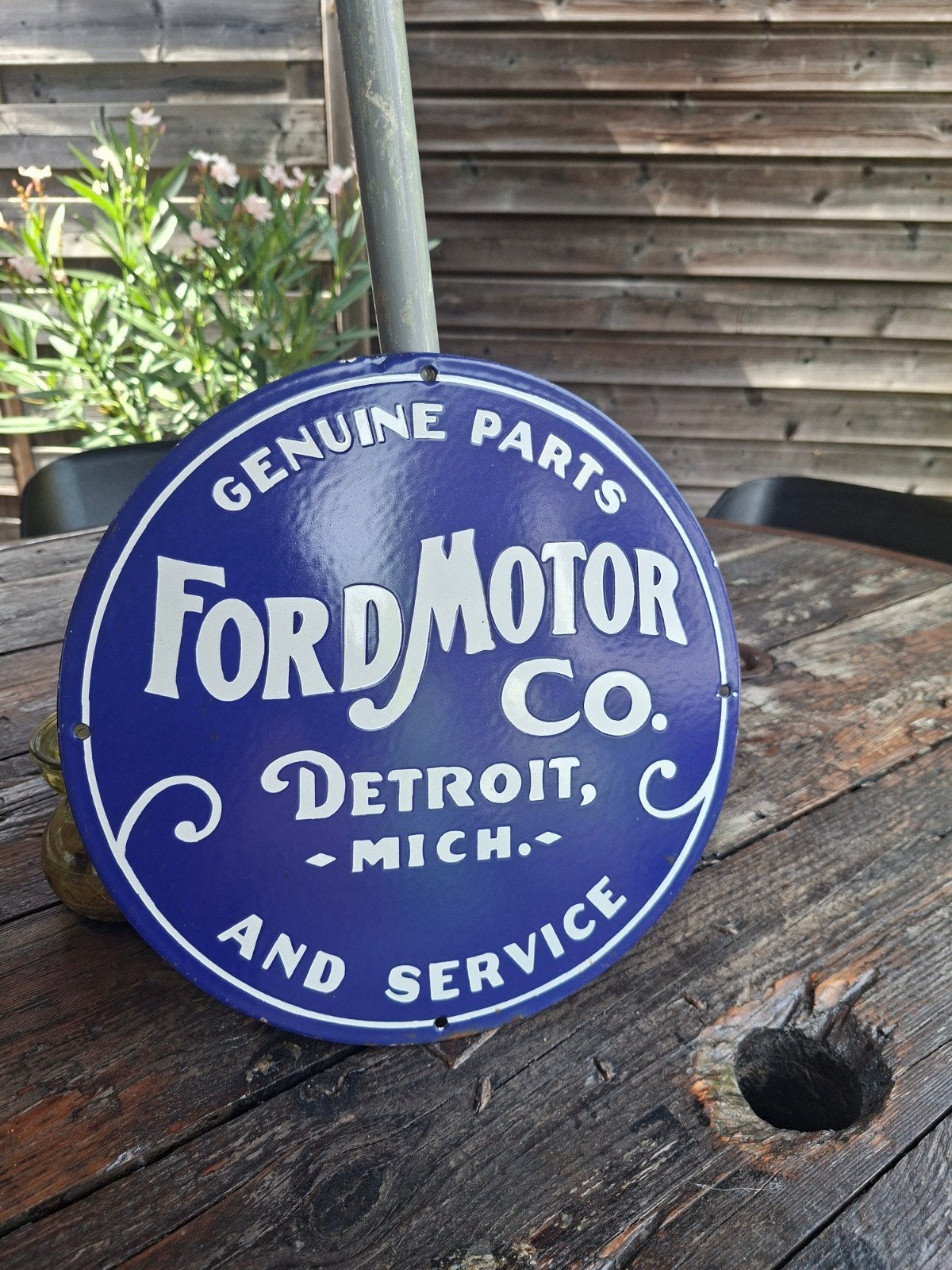 panneau d'affichage en émail Ford, Enlèvement ou Envoi