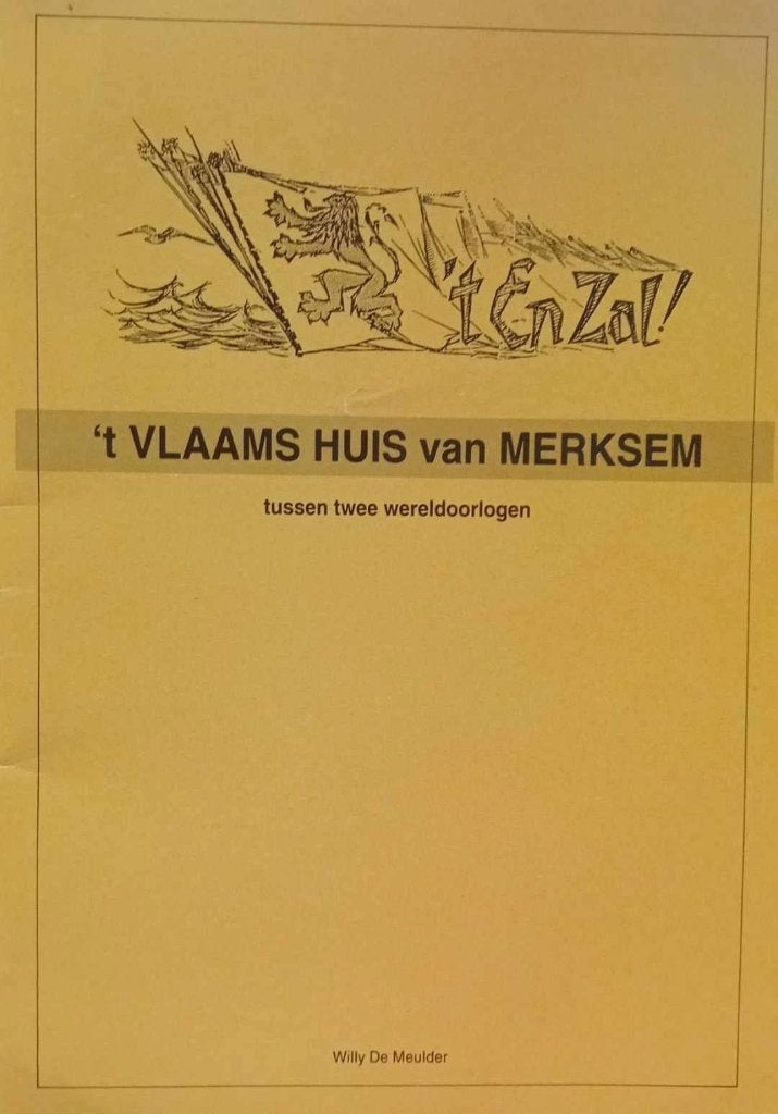 't Vlaams huis van Merksem tussen twee wereldoorlogen, Boeken, Ophalen of Verzenden, Zo goed als nieuw