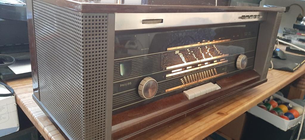 Vintage Philips B5X14A Buizenradio - Jaren ´60, Ophalen