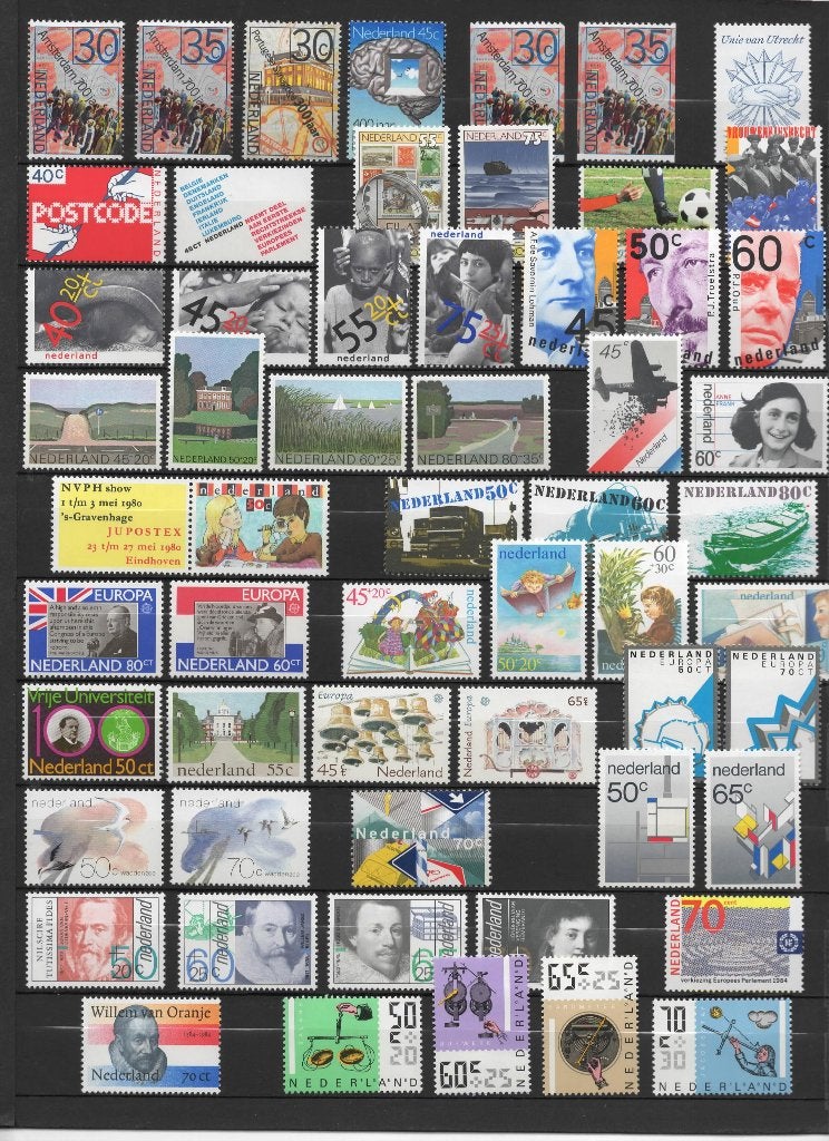 postzegels Nederland, Timbres & Monnaies, Enlèvement ou Envoi, Après 1940, Non oblitéré