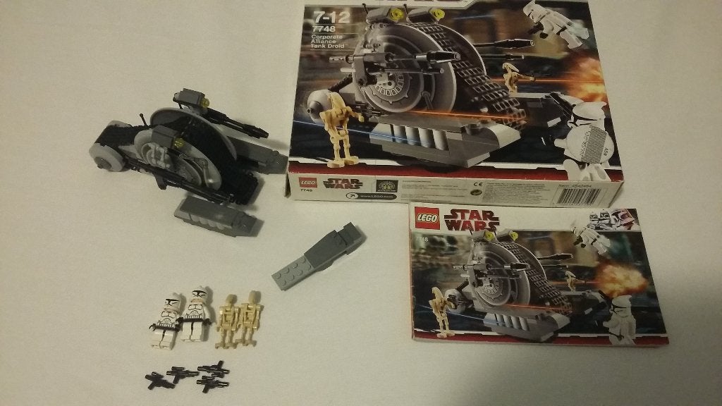 lego starwars 7748, Gebruikt, Lego, Ophalen of Verzenden, Compleet