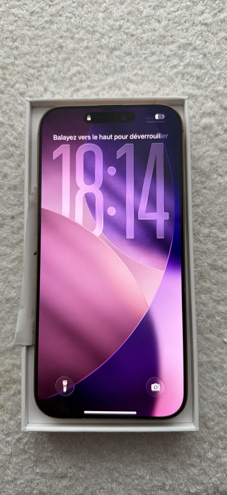 Iphone 16 pro Max 256Go Desert Titanium, 256 GB, Enlèvement, Utilisé