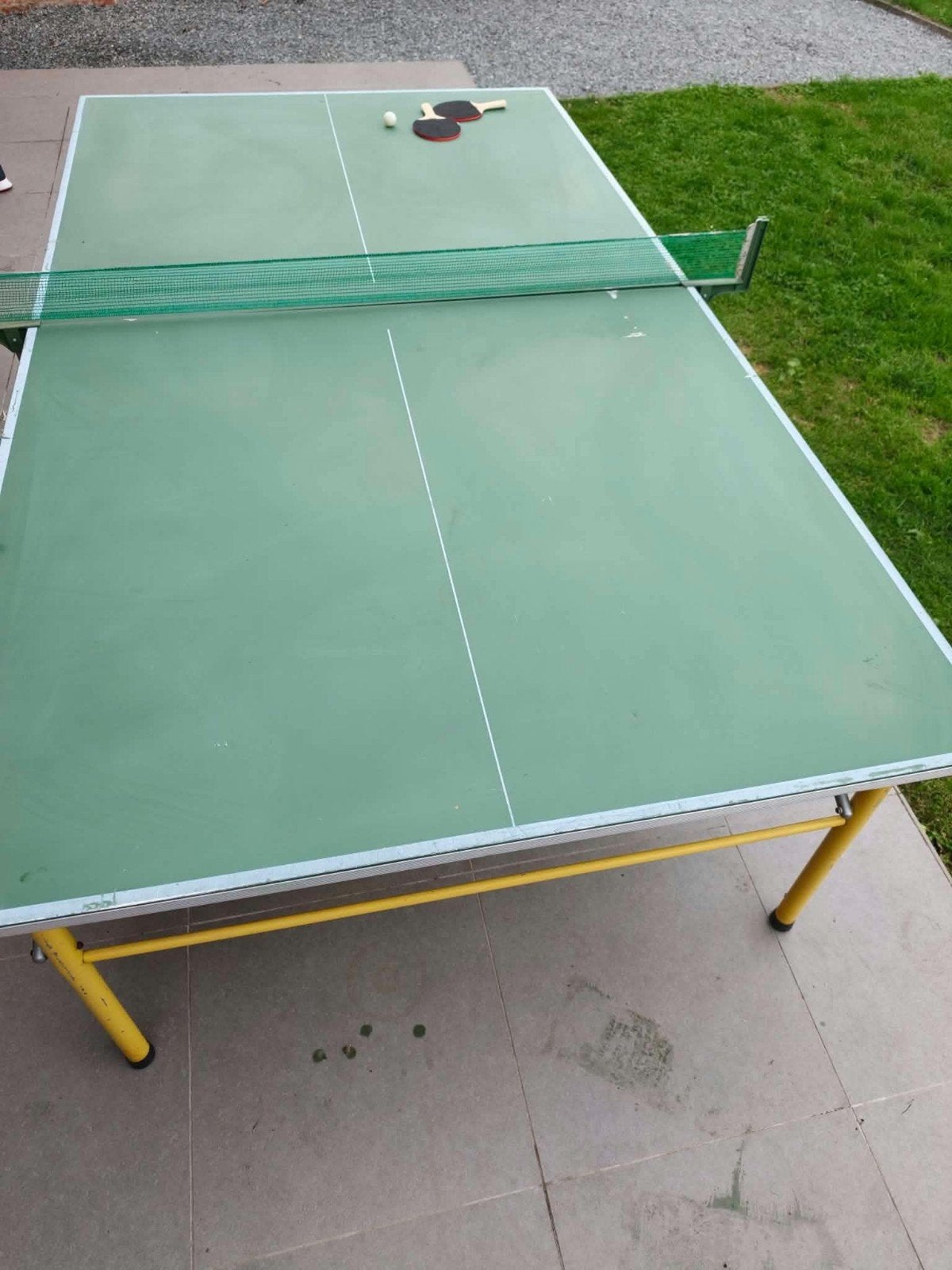 pinpong tafel outdoor, Sport en Fitness, Ophalen, Gebruikt, Tafel Outdoor
