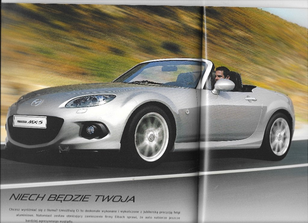 MAZDA MX-5,  2009, Boeken, Auto's | Folders en Tijdschriften, Ophalen of Verzenden, Zo goed als nieuw, Mazda