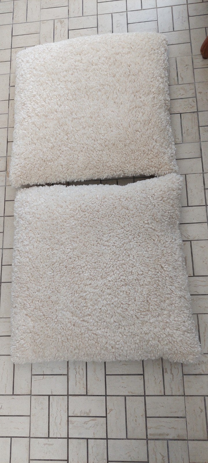 2st kussens met ritssluiting 50cm op50cm, Huis en Inrichting, Woonaccessoires | Kussens, Zo goed als nieuw, Rechthoekig, Zitkussen