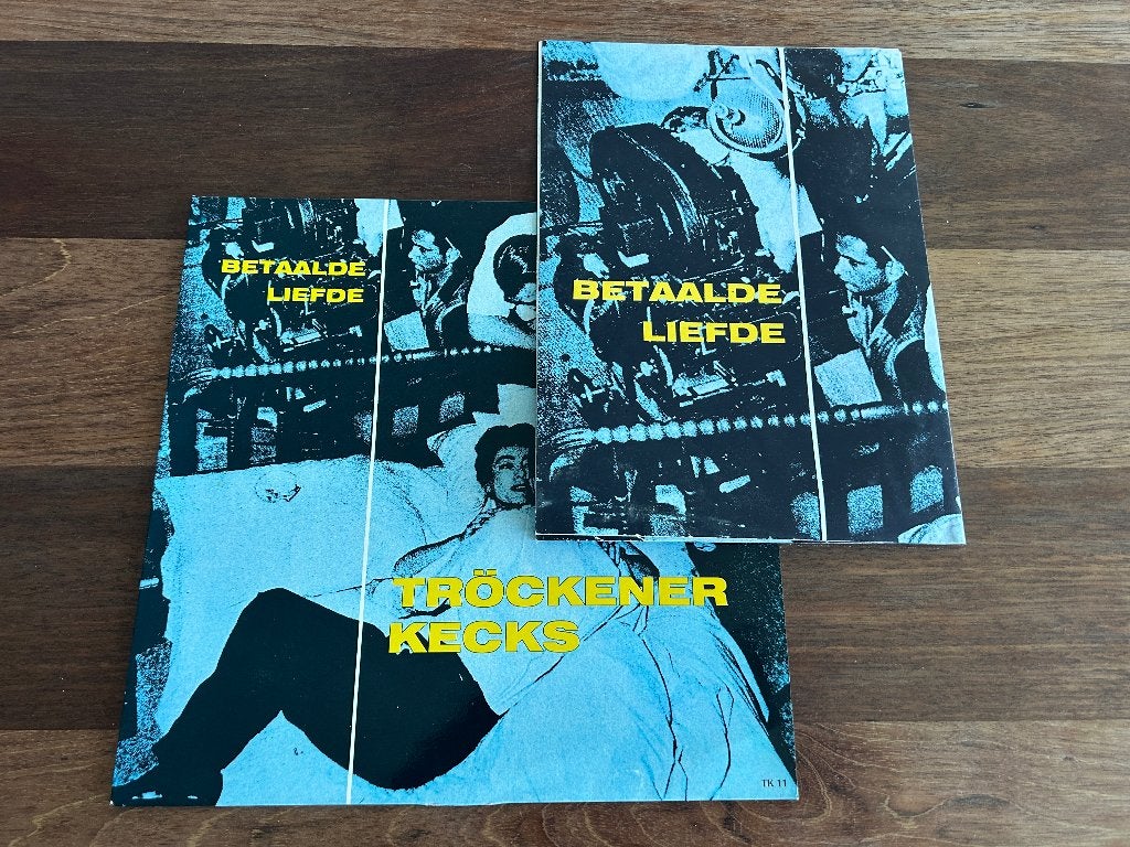 Vinyl LP + ORIGINELE POSTER Trockener Kecks Betaalde Liefde, Cd's en Dvd's, LP, Inclusief insert, Gebruikt, Ophalen of Verzenden