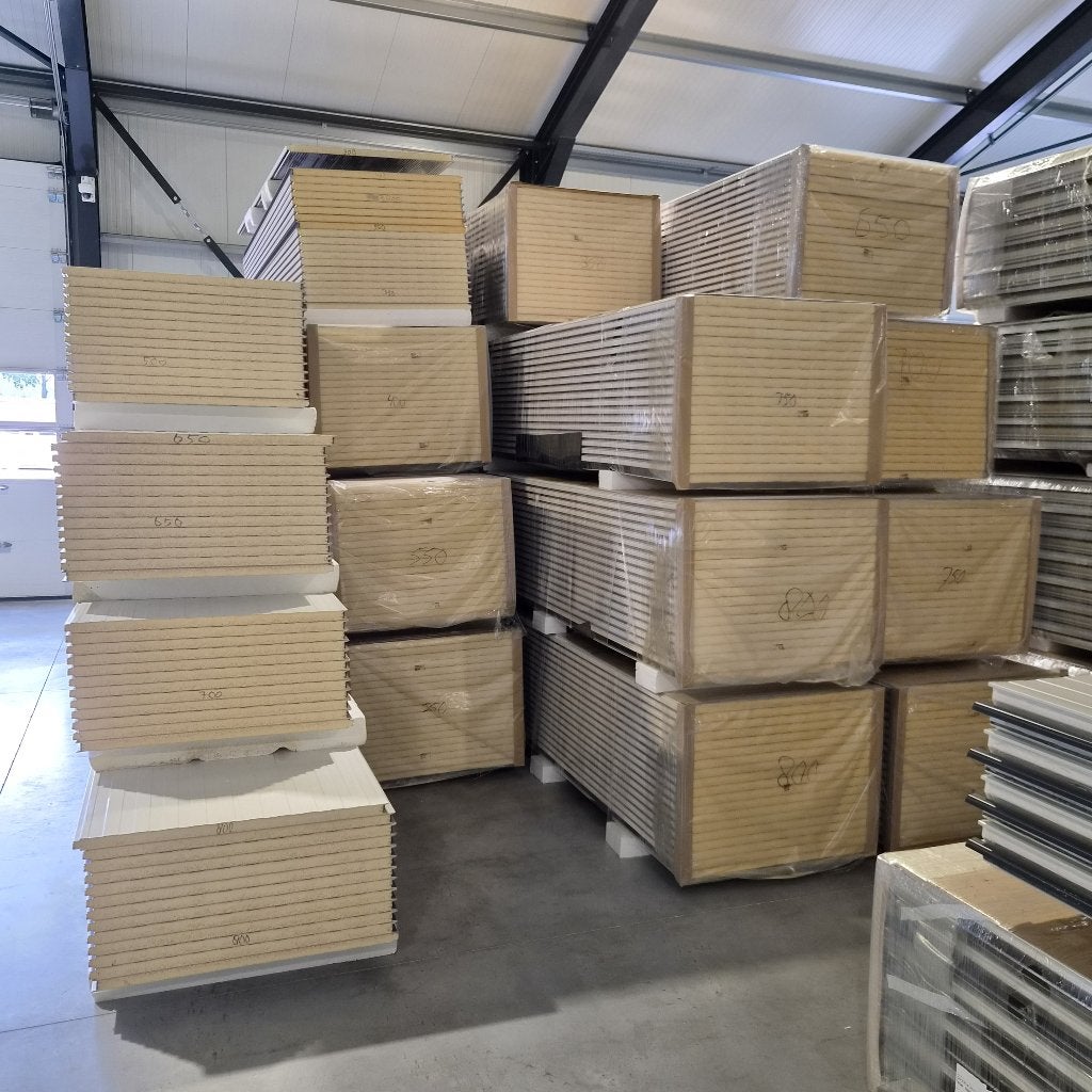 B-keus wand 40 mm dik, antraciet grijs / wit. Tot 8000 mm., Bricolage & Construction, Enlèvement, Neuf, 20 à 50 mm