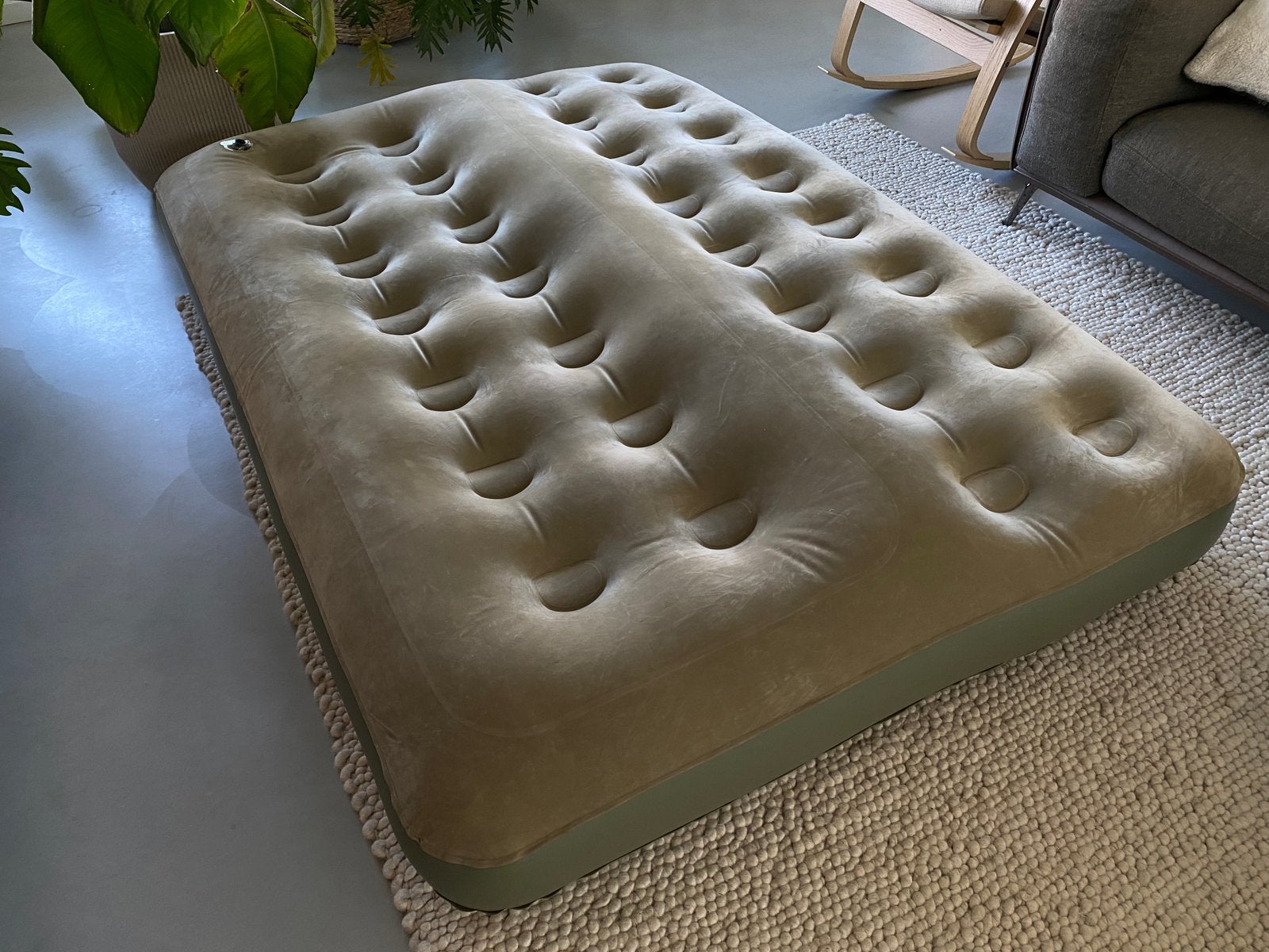 Slaap luchtmatras luchtbed 200cmx140cm Coleman, Ophalen, Gebruikt, 2-persoons