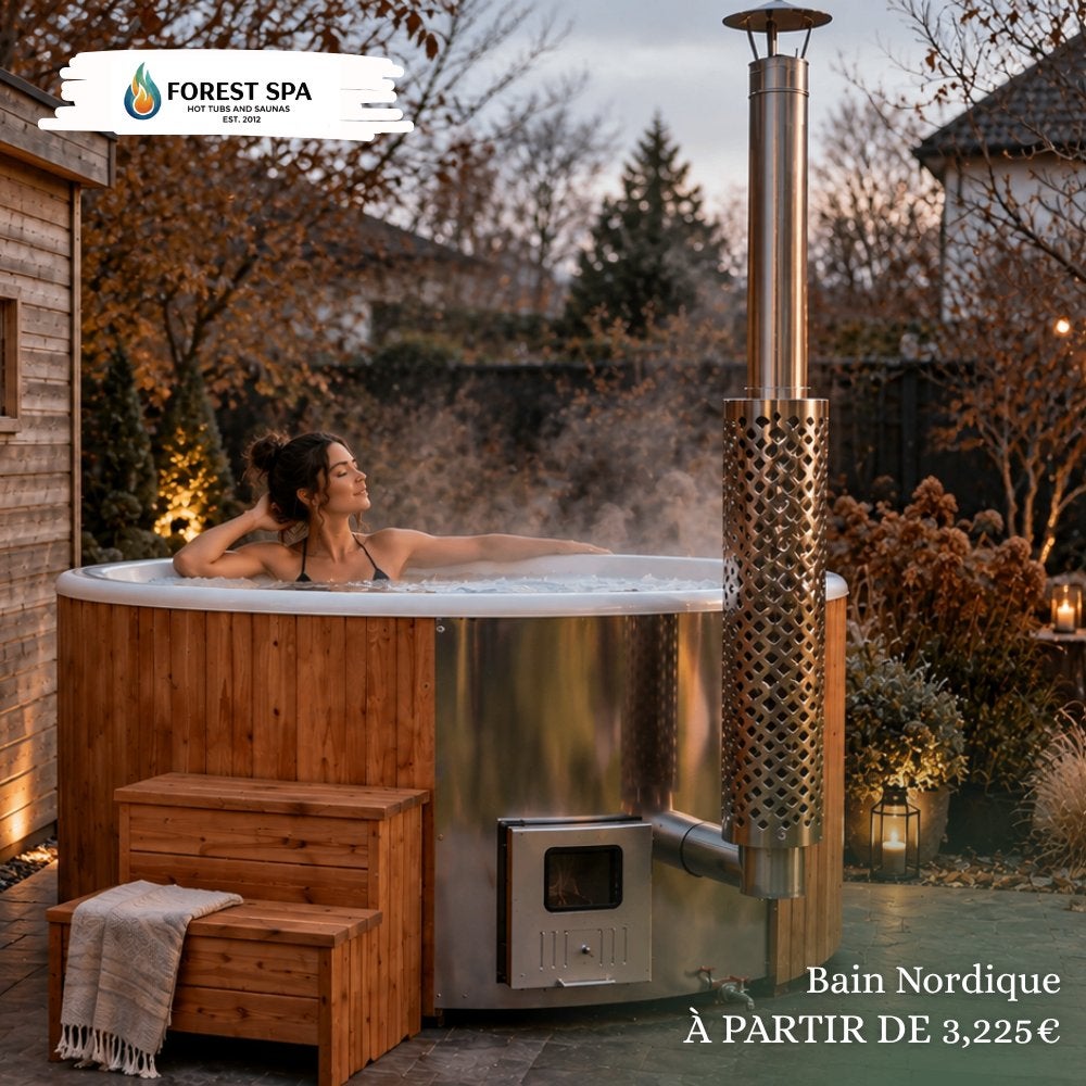 Bain nordique, Envoi, Neuf, Tapis de sol, Fixé