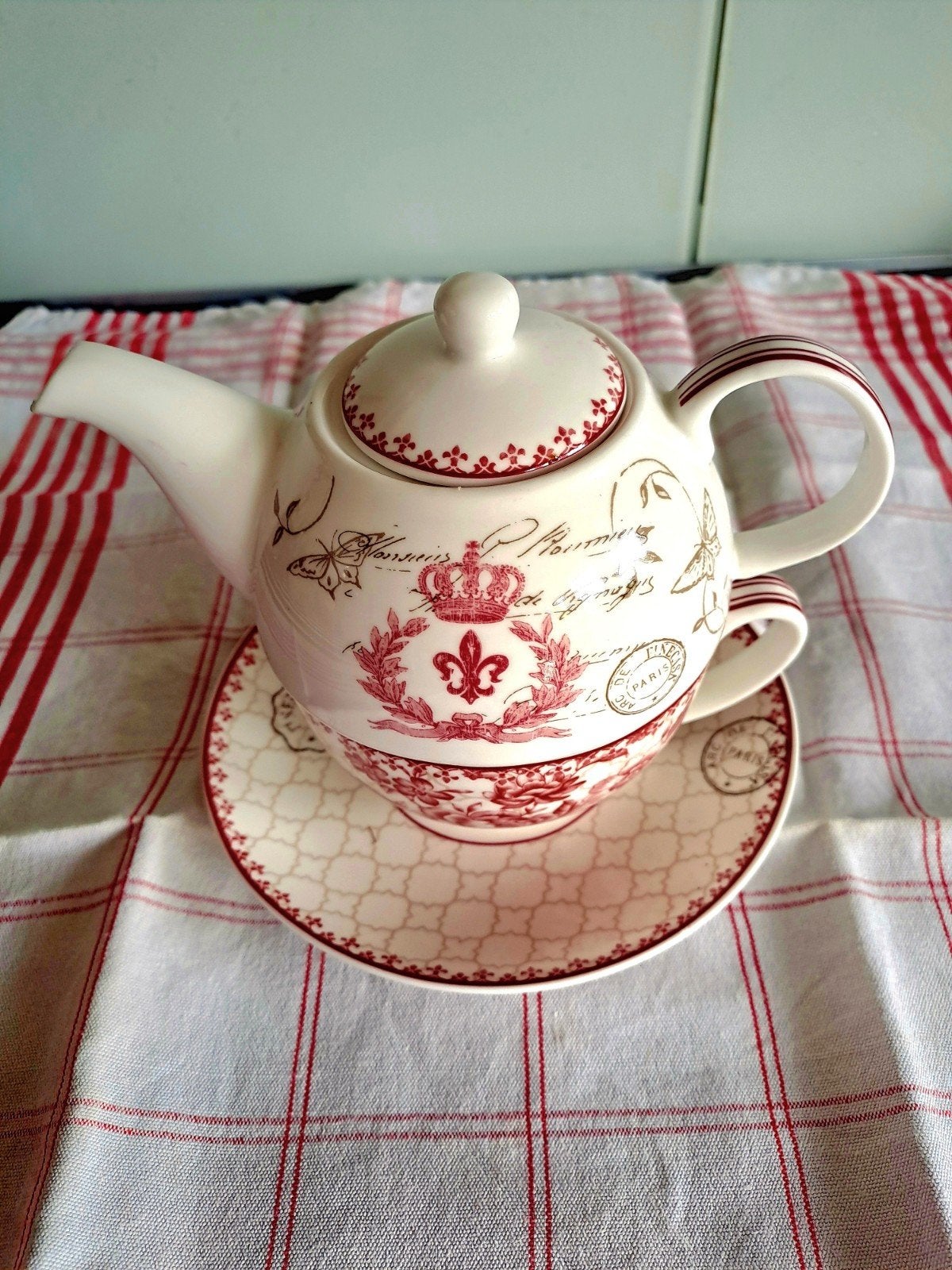 Jolie théière et sa tasse, Enlèvement ou Envoi