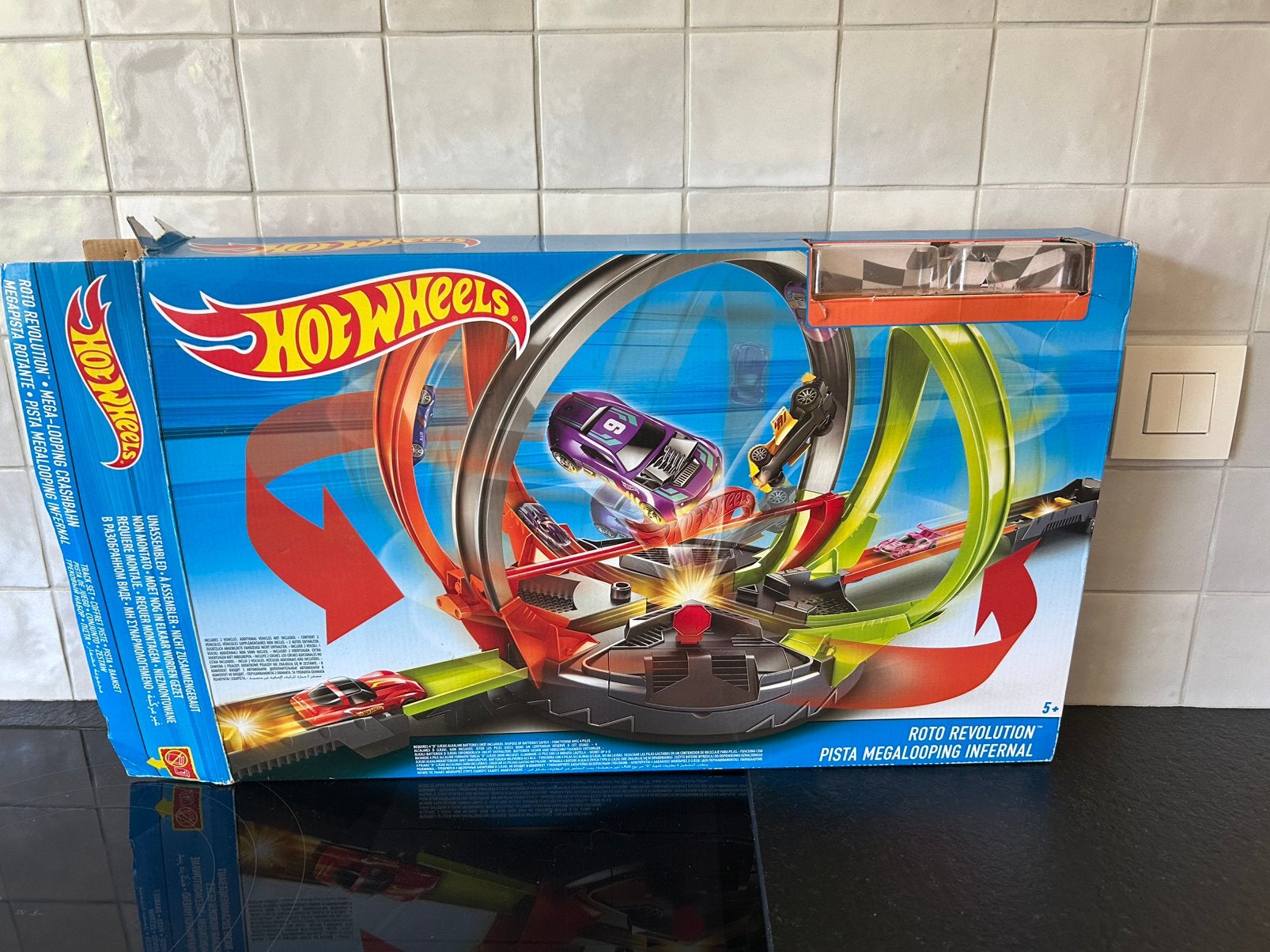 Hot Wheels Roto Revolution, Ophalen, Zo goed als nieuw, Hot Wheels
