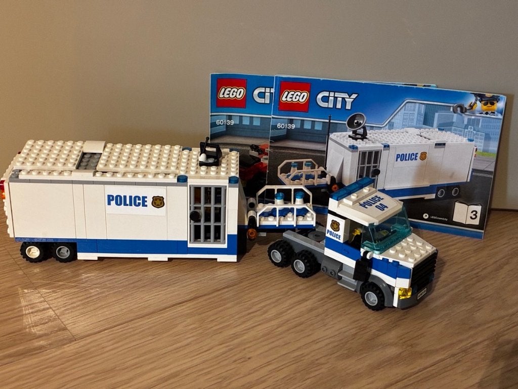 LEGO City Mobile Command Center 60139, Kinderen en Baby's, Ophalen, City, Lego, Zo goed als nieuw