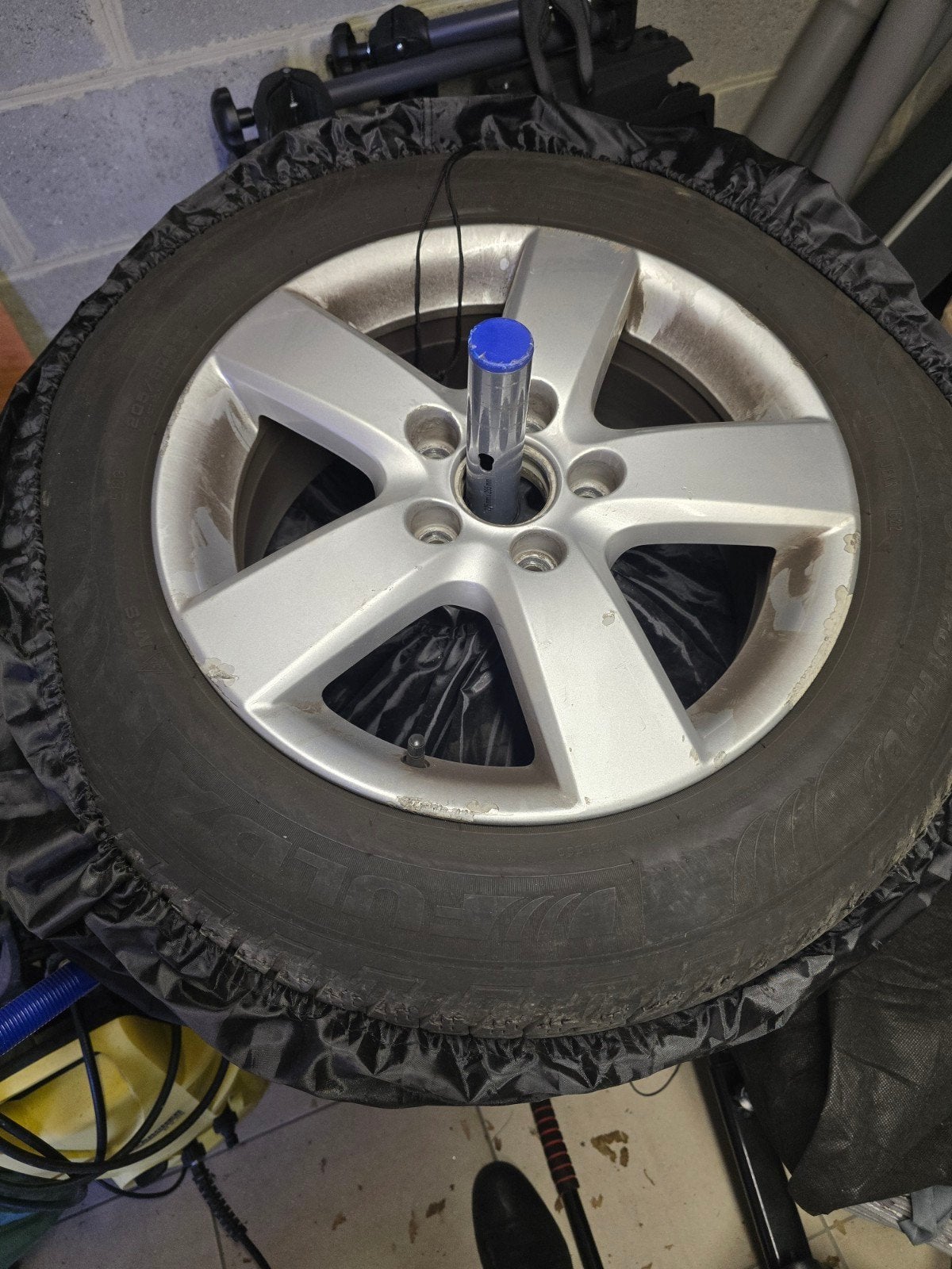 4 pneus sur jantes, Autos : Pièces & Accessoires, Enlèvement, Pneu(s)