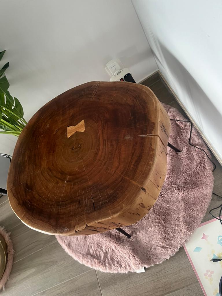 Table d'appoint Pomax, Maison & Meubles, Rond, 45 à 60 cm, Enlèvement, Utilisé