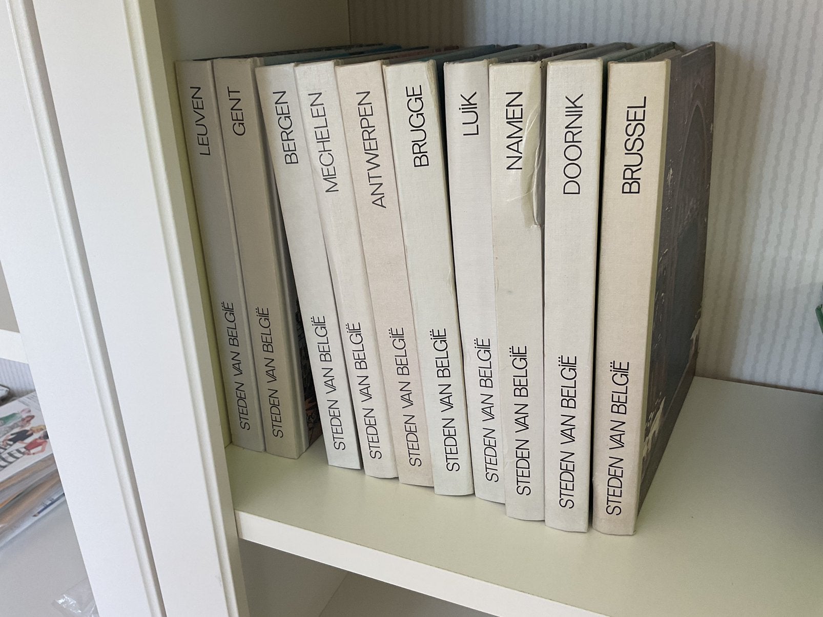 Boekenreeks steden van België, Ophalen, Gelezen
