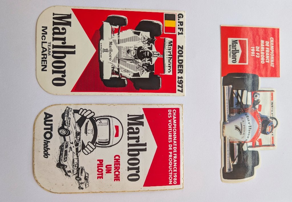 F1 Stikers, Ophalen of Verzenden, Gebruikt, Auto of Motor