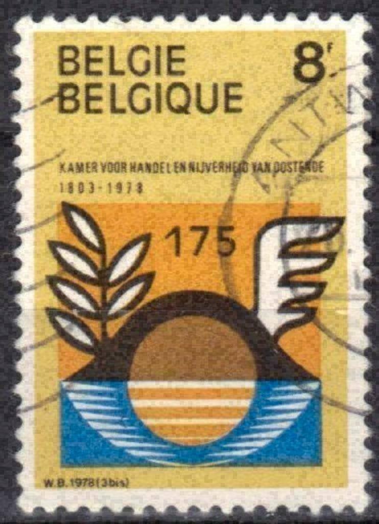 Belgie 1978 - Yvert 1884/OBP 1889 - Oostende (ST), Postzegels en Munten, Postzegels | Europa | België, Verzenden, Gestempeld, Gestempeld