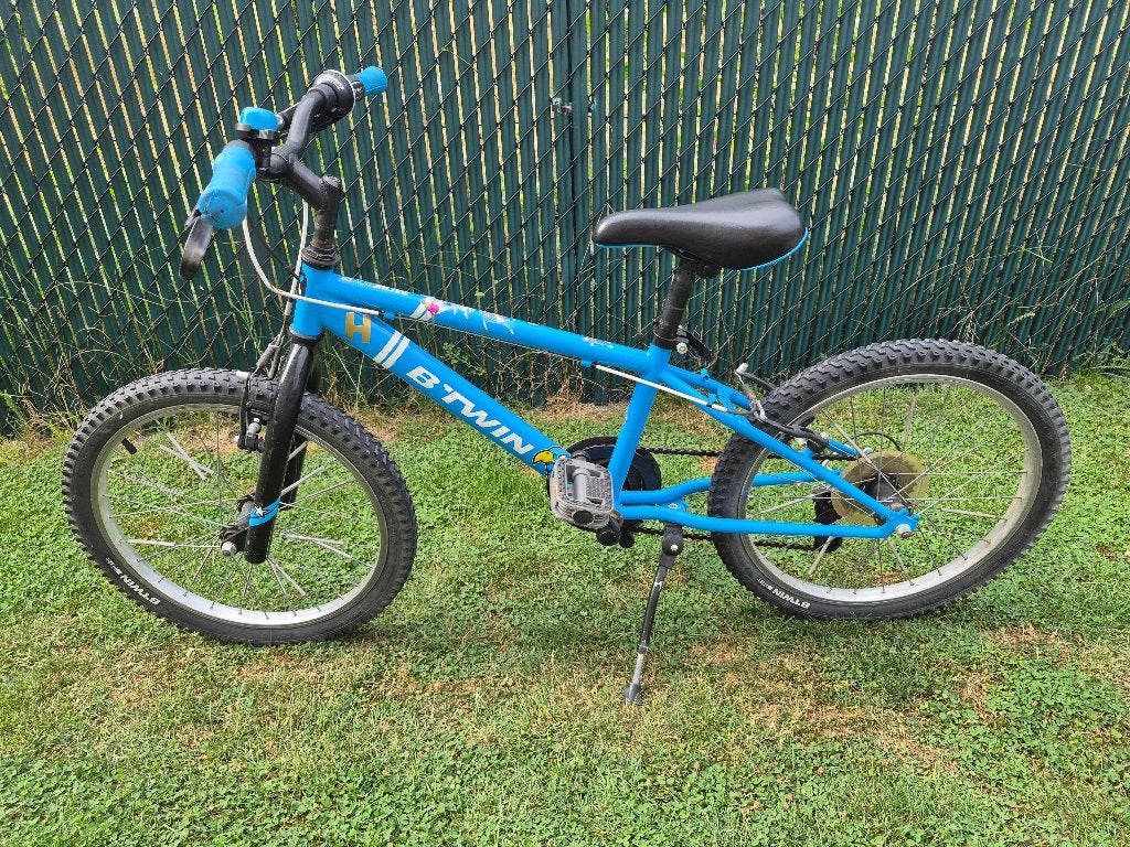 Jongensfiets B'Twin 20 inch, Ophalen, Gebruikt, Velgrem, B,twin