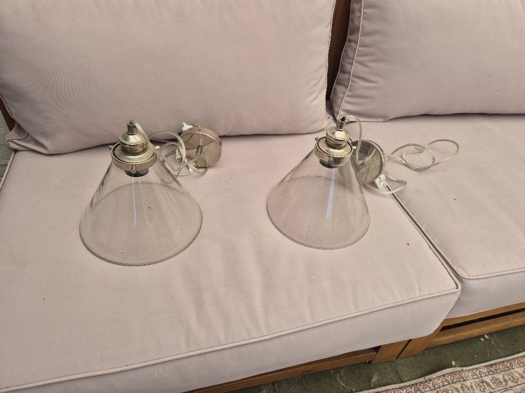 Lamp, Ophalen, Zo goed als nieuw, Glas
