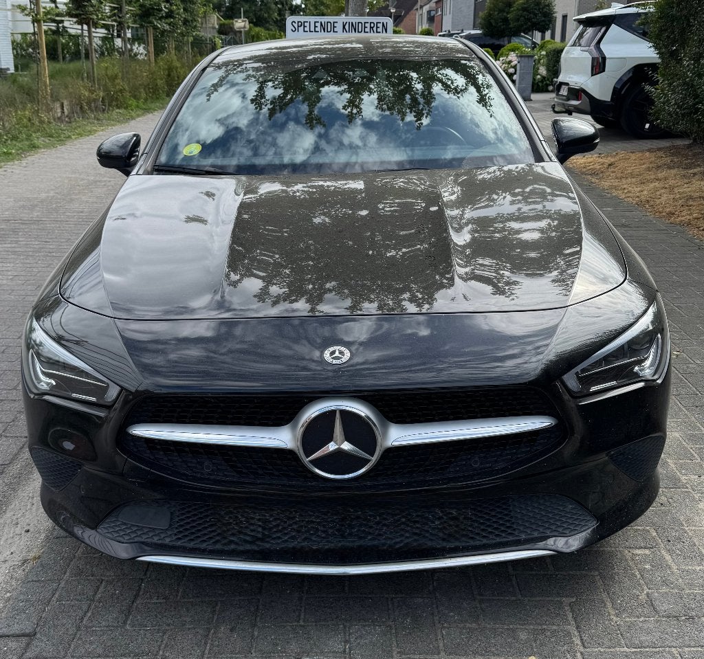 Mercedes CLA180d coupe, CLA, 4 cilinders, Zwart, Leder
