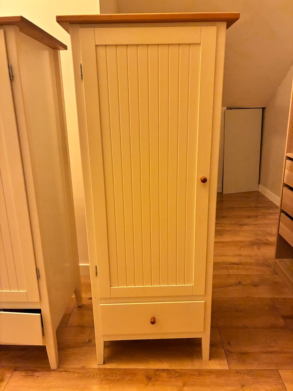 Kledingkastjes, Ophalen, Gebruikt