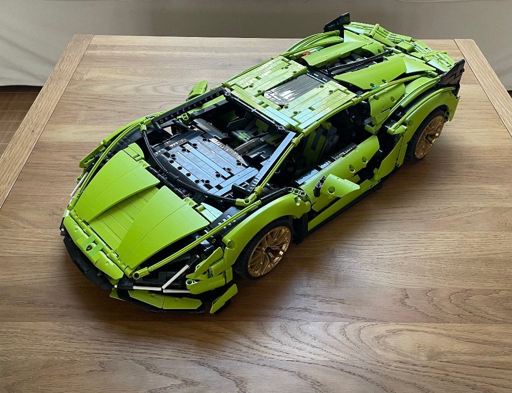 LEGO 42115 Lamborghini Sian, Ophalen, Compleet, Lego, Zo goed als nieuw