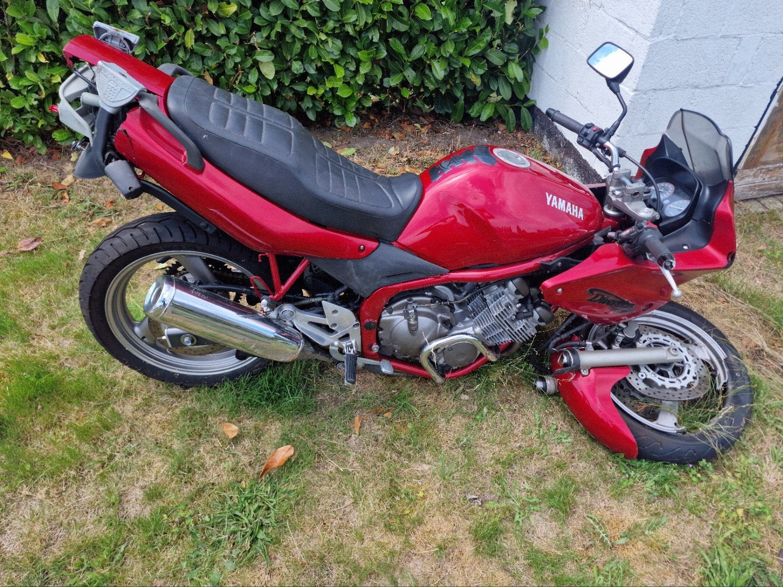Yamaha diversion 600 ONGEVAL, Ophalen