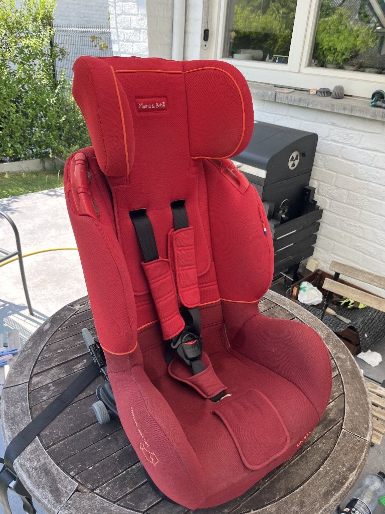 Siège auto rouge bébé, Enfants & Bébés, Sièges auto, Enlèvement, Utilisé, Autres marques, Isofix