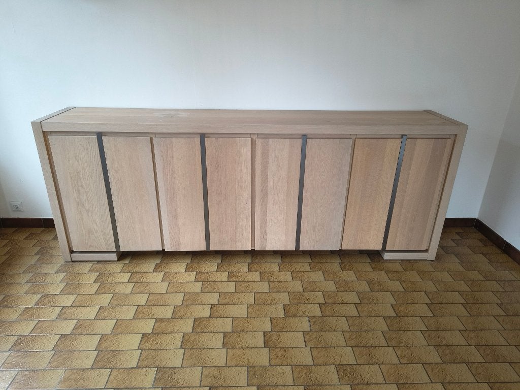 Lange lage kast, Huis en Inrichting, Ophalen, Overige materialen, Zo goed als nieuw, 200 cm of meer