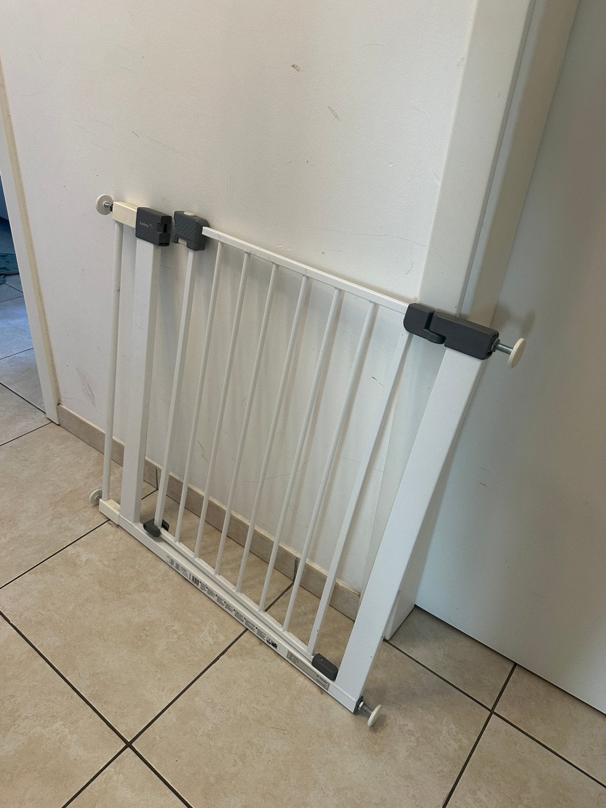 Barriere sécurité bebe, Enlèvement, Utilisé, Métal ou Fer, Barrière rétractable