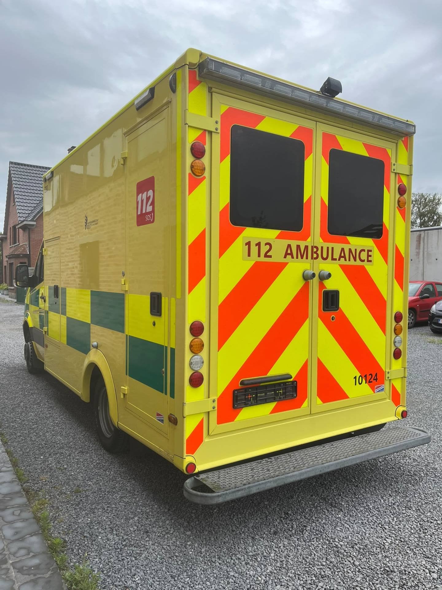 Mercedes-Benz Sprinter 519 CDI Container Ambulance, Auto's, Gebruikt, 2987 cc, Bedrijf, 140 kW