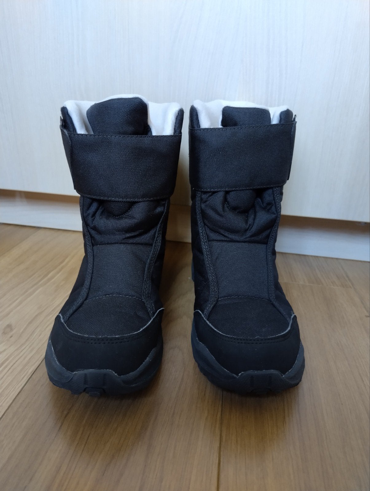 Zwarte sneeuwlaarzen met velcrosluiting Quechua maat 38, Ophalen, Jongen of Meisje, Quechua, Decathlon, Laarzen