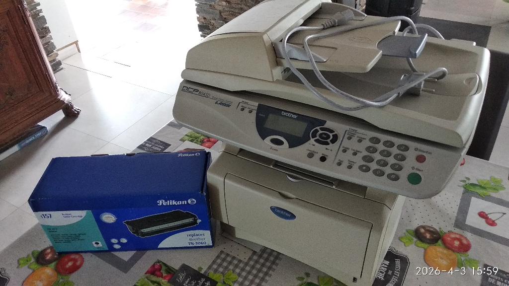 Photocopieur Brother, Ophalen, Zo goed als nieuw, Kopieermachine, Zwart-en-wit printen
