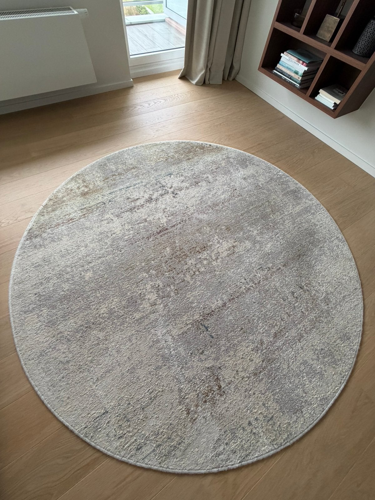 Rond tapijt Himalaya Ø 200 cm – nieuwstaat, Ophalen, Beige, Rond, Nieuw