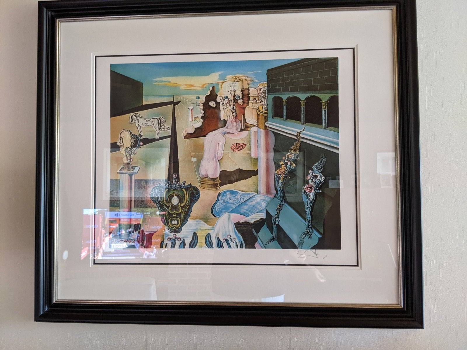 lito van Salvador Dali, Enlèvement, Lithographie