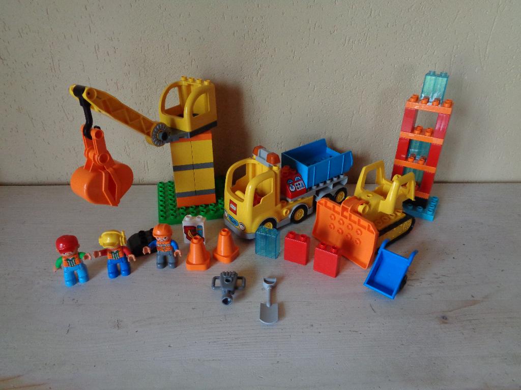Duplo grote bouwplaats - 10813, Enfants & Bébés, Jouets | Duplo & Lego, Utilisé, Duplo, Ensemble complet, Enlèvement ou Envoi