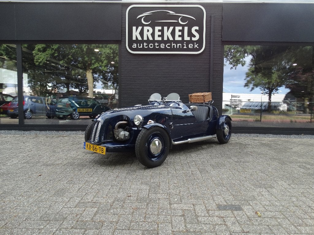 Citroën 602cc Lomax 224, Auto's, Voorwielaandrijving, Zwart, Blauw, Leder