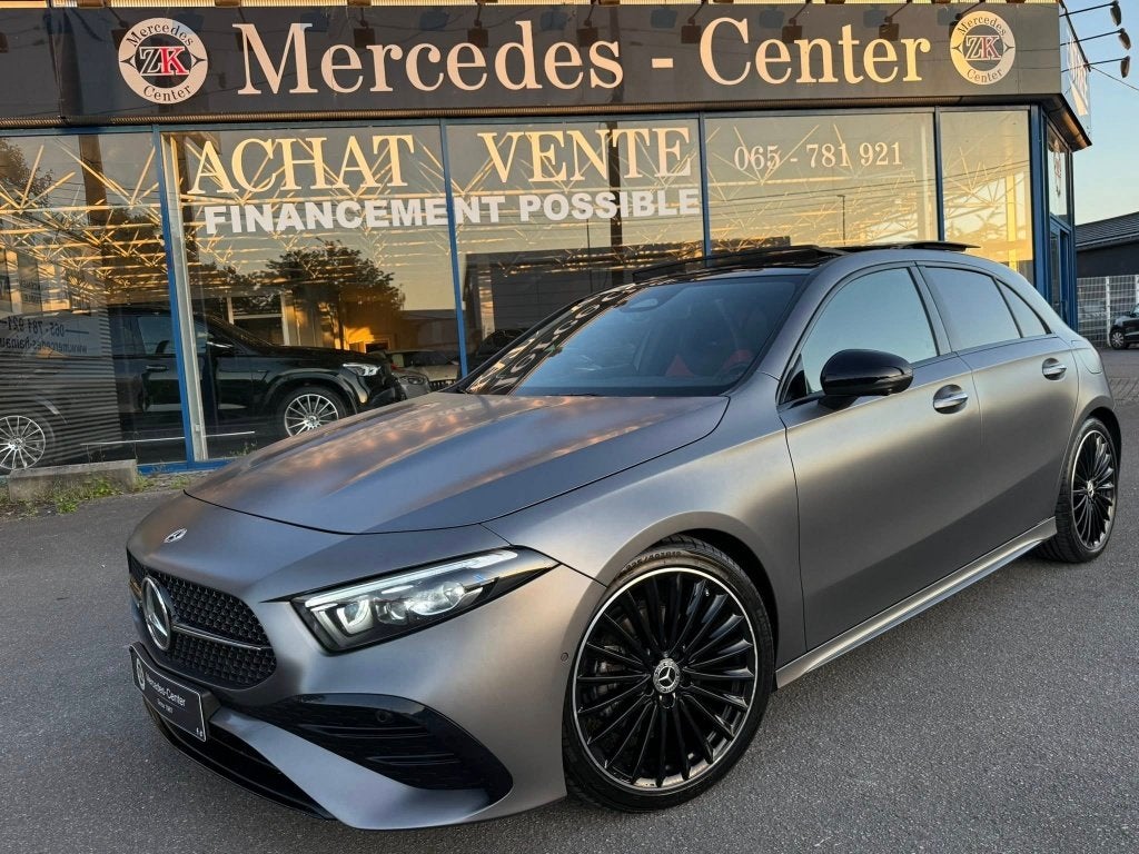 Mercedes-Benz A 200 D * AMG DESIGNO EDITION * UNIEK VOLL !!, Automaat, Parkeerassistent, 4 cilinders, Leder